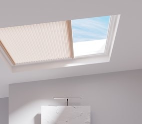 American Blinds: Prestige Light Filtering Cellular Skylight Shades